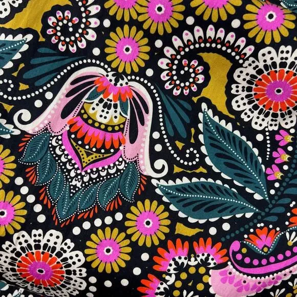 Boden Maxi Dress Open Back Cutout Paisley Floral Black Plus 20 22 NWT Pockets - Picture 11 of 16